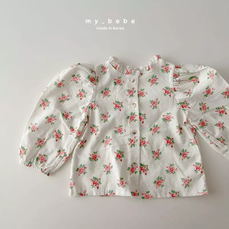 My Bebe - Korean Children Fashion - #prettylittlegirls - Cha Cha Rib Blouse - 10