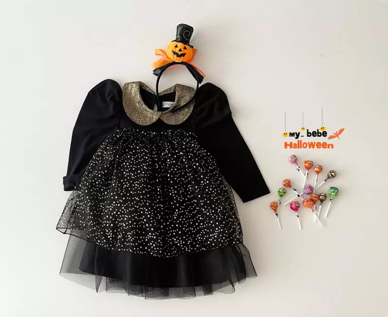 My Bebe - Korean Children Fashion - #stylishchildhood - 22 Halloween One-piece - 3