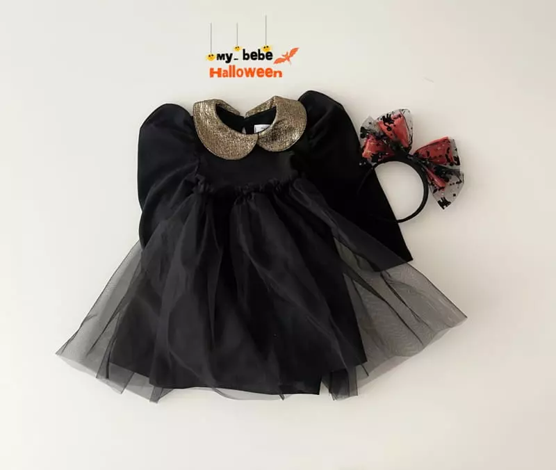 My Bebe - Korean Children Fashion - #todddlerfashion - 22 Halloween One-piece
