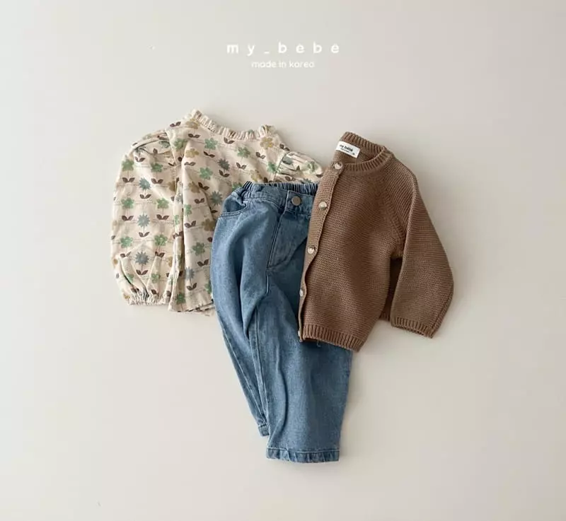 My Bebe - Korean Children Fashion - #toddlerclothing - Cha Cha Rib Blouse - 12