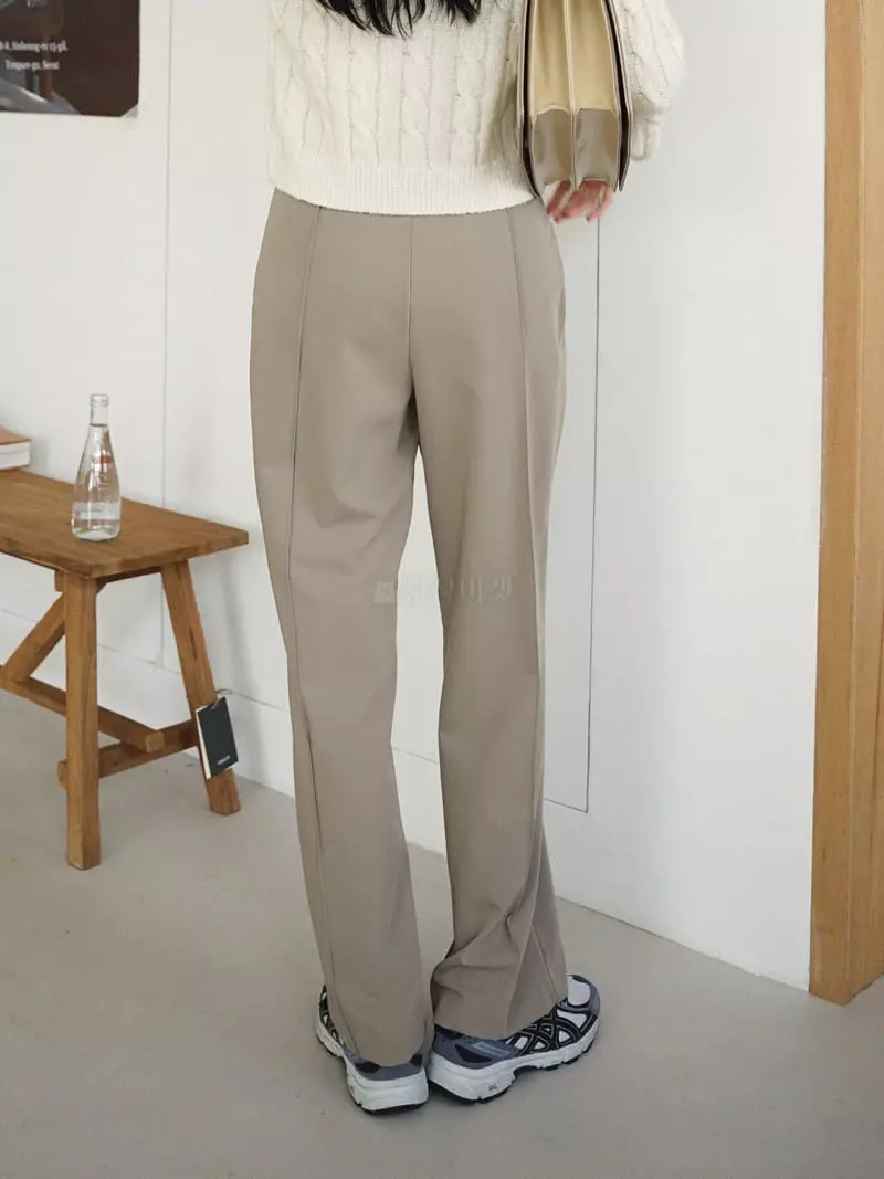 Nan - Korean Women Fashion - #momslook - Pintuck Pants - 5