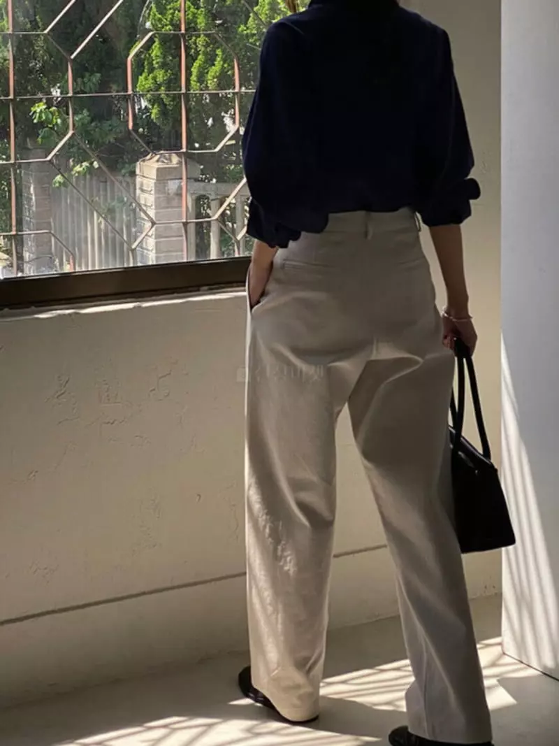 Nan - Korean Women Fashion - #momslook - Moden Pants - 7