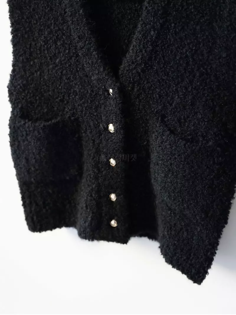 Nan - Korean Women Fashion - #womensfashion - Gold Button Vest - 4