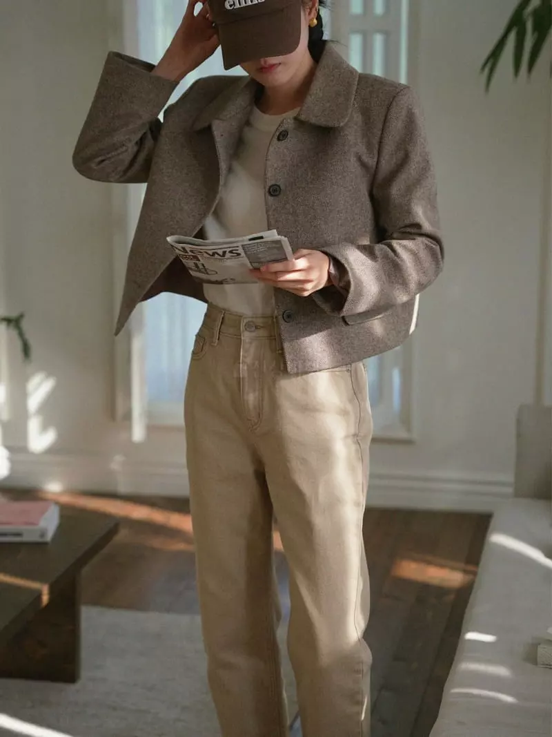 Nan - Korean Women Fashion - #momslook - Soboro Jacket - 3