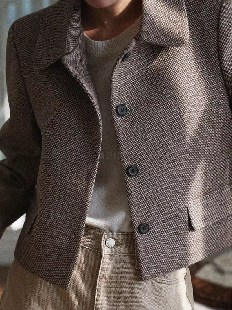 Nan - Korean Women Fashion - #momslook - Soboro Jacket - 4