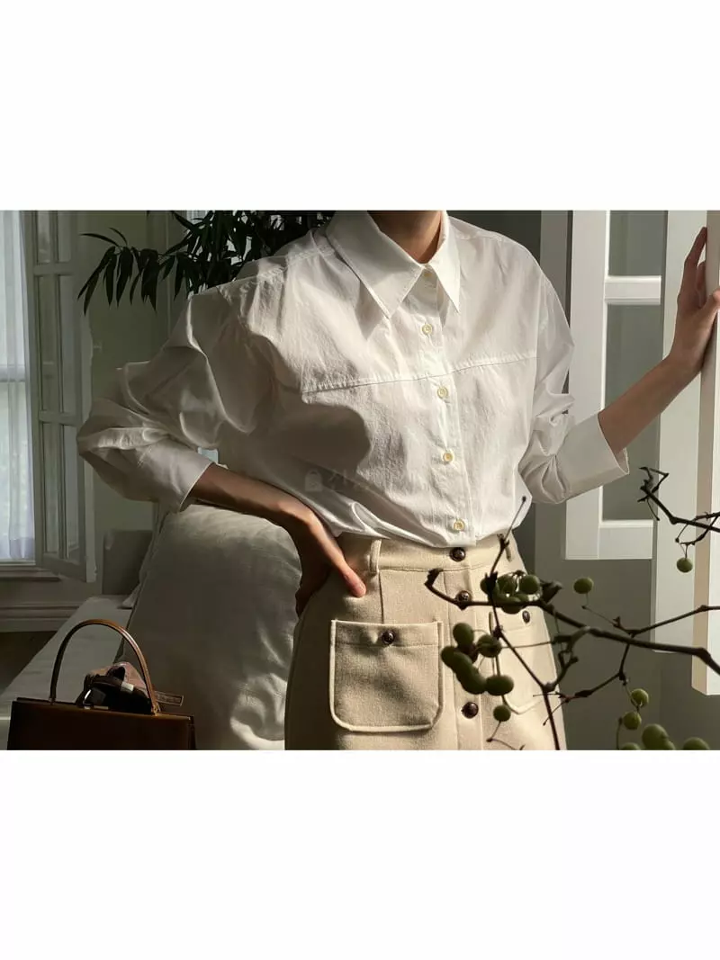 Nan - Korean Women Fashion - #restrostyle - Hailey Shirt - 5