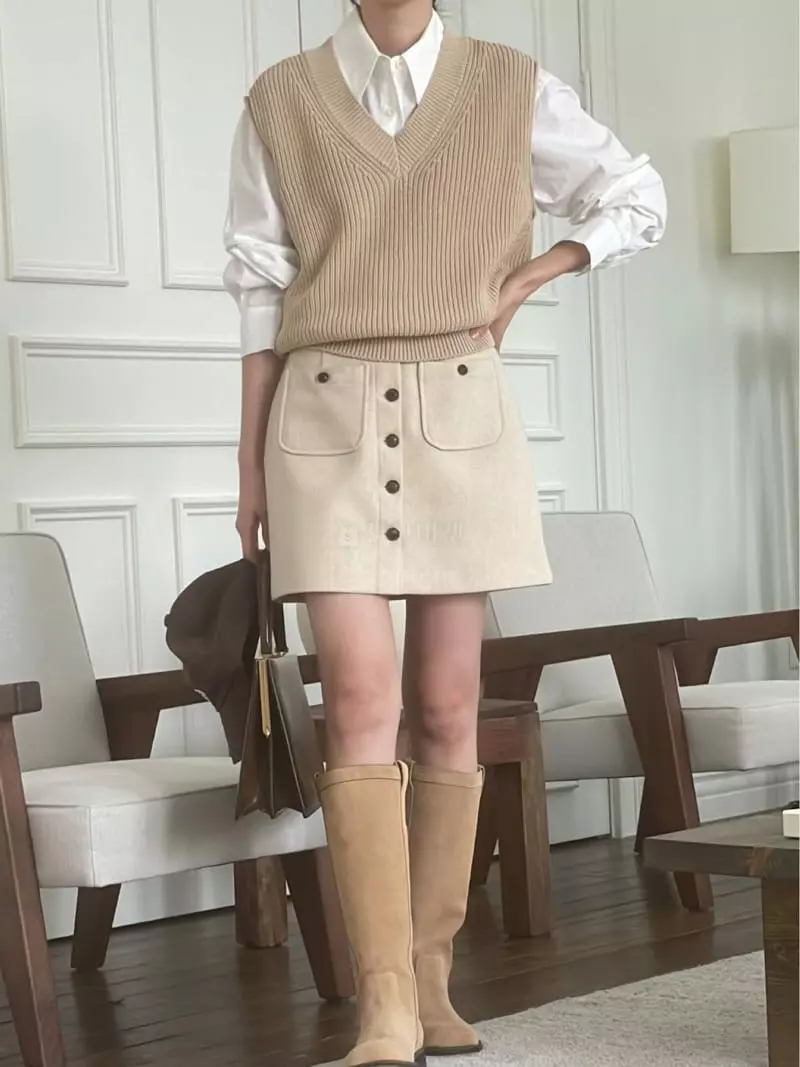 Nan - Korean Women Fashion - #romanticstyle - Hailey Shirt - 6
