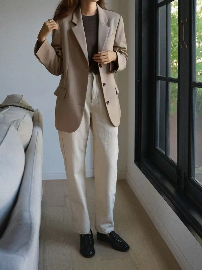 Nan - Korean Women Fashion - #restrostyle - Burning Jacket - 4