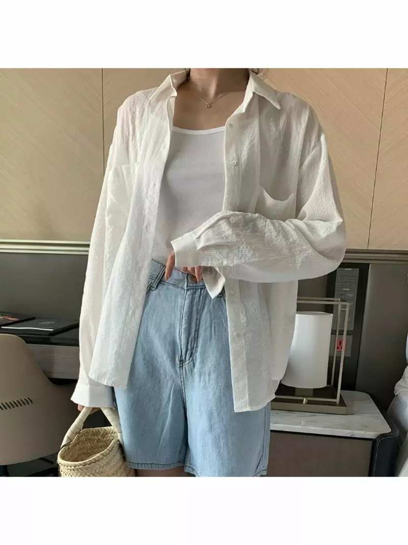Nan - Korean Women Fashion - #thatsdarling - Noted Shirt - 3