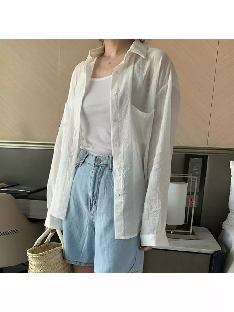 Nan - Korean Women Fashion - #thatsdarling - Noted Shirt - 4