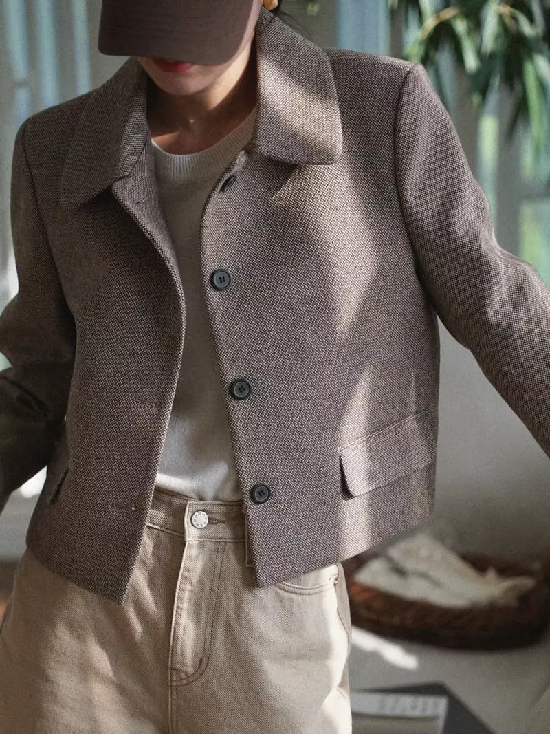 Nan - Korean Women Fashion - #vintageinspired - Soboro Jacket - 6