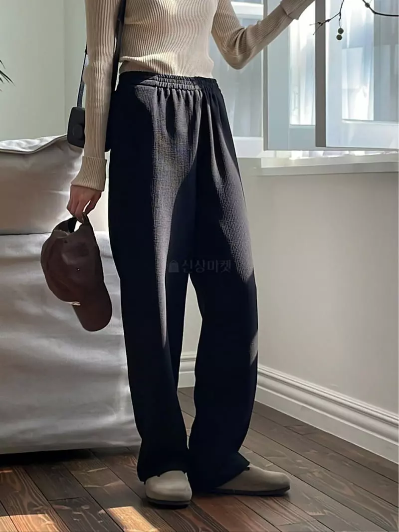 Nan - Korean Women Fashion - #vintageinspired - Soft Pants - 4