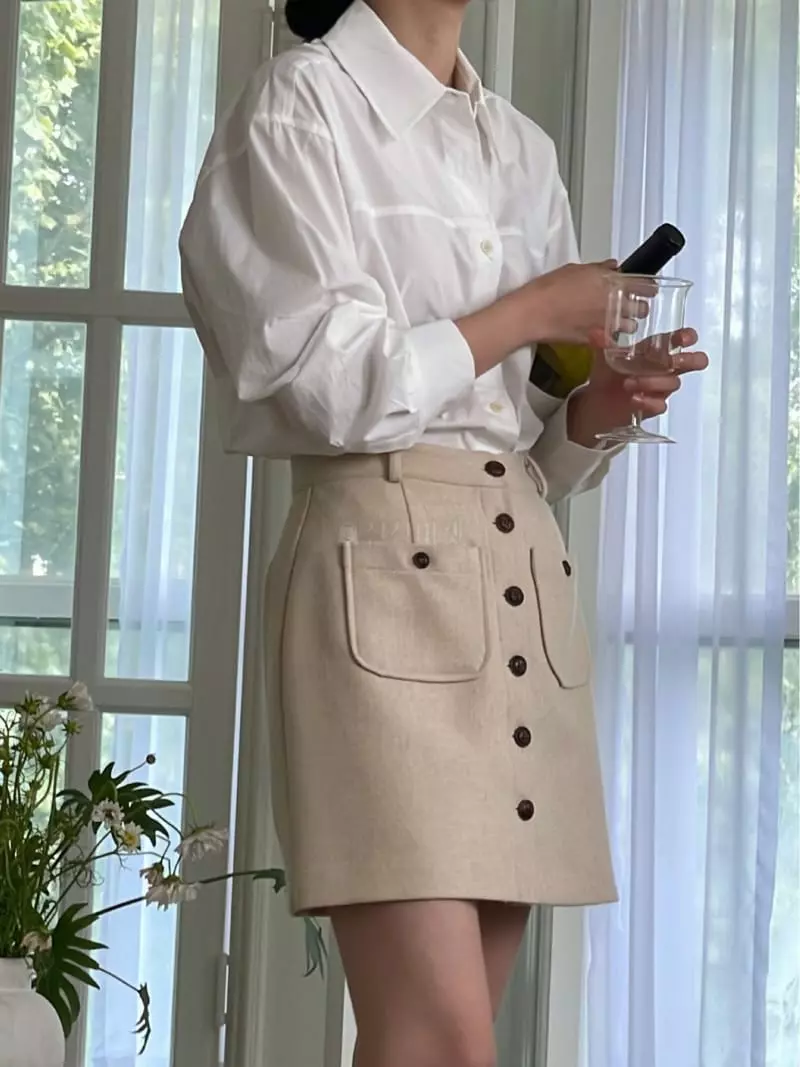 Nan - Korean Women Fashion - #vintagekidsstyle - Hailey Shirt - 3