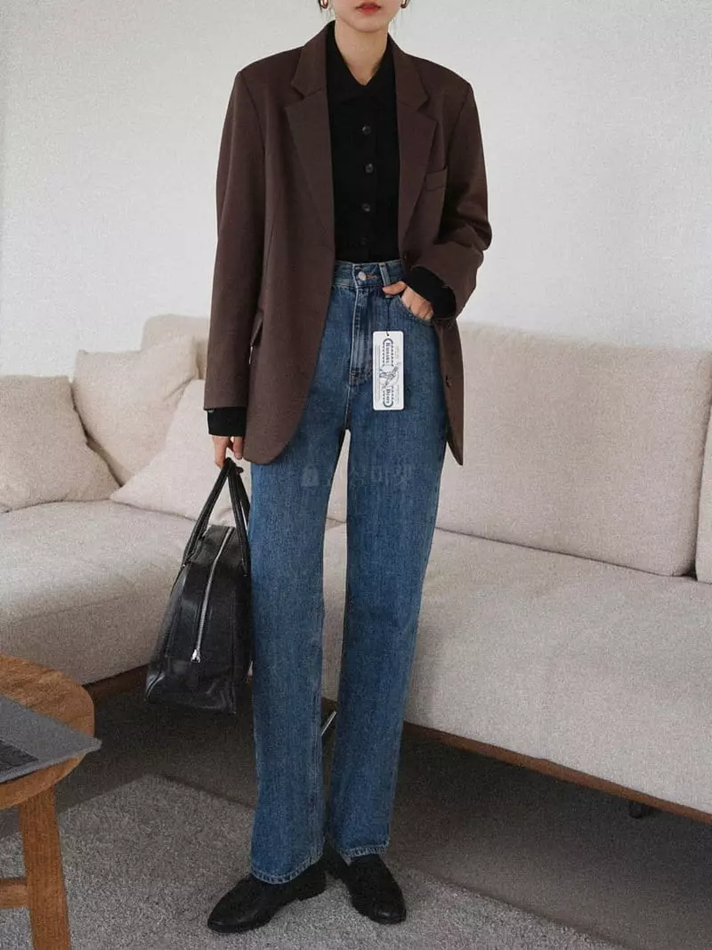 Nan - Korean Women Fashion - #vintagekidsstyle - Burning Jacket
