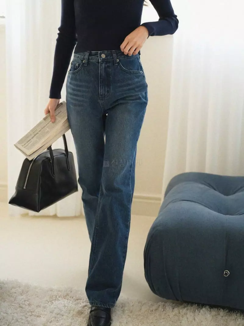 Nan - Korean Women Fashion - #womensfashion - Washing Jeans - 2
