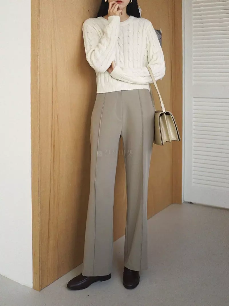 Nan - Korean Women Fashion - #womensfashion - Pintuck Pants - 2