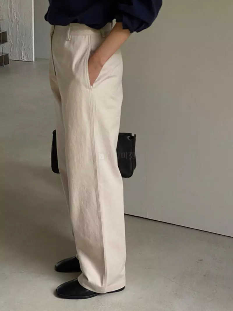 Nan - Korean Women Fashion - #womensfashion - Moden Pants - 8