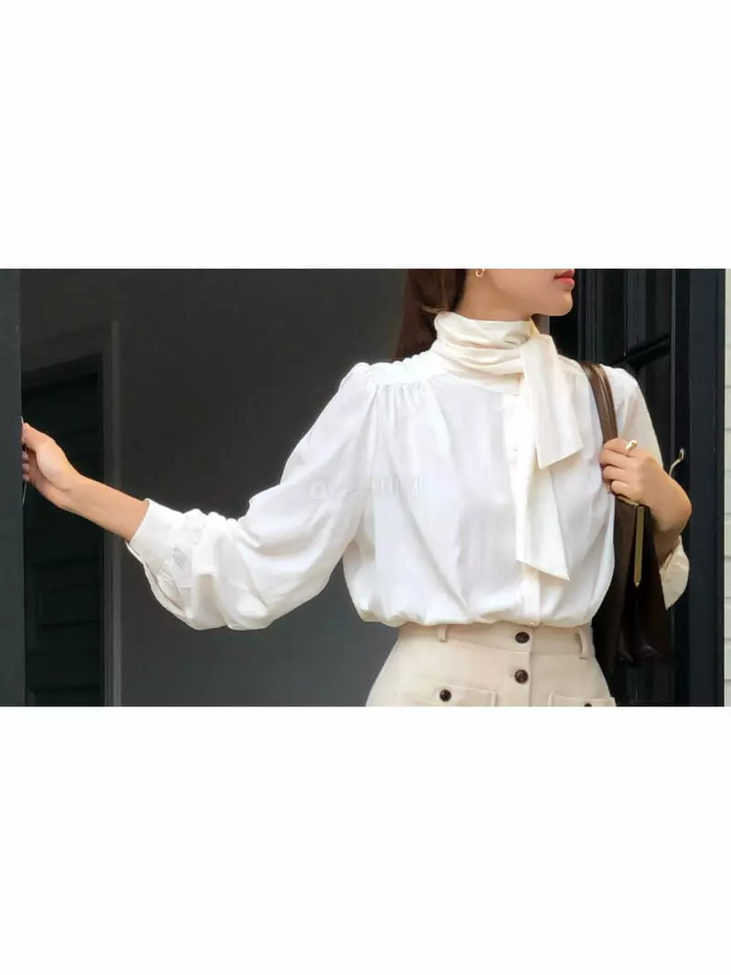 Nan - Korean Women Fashion - #womensfashion - Bre Blouse - 9