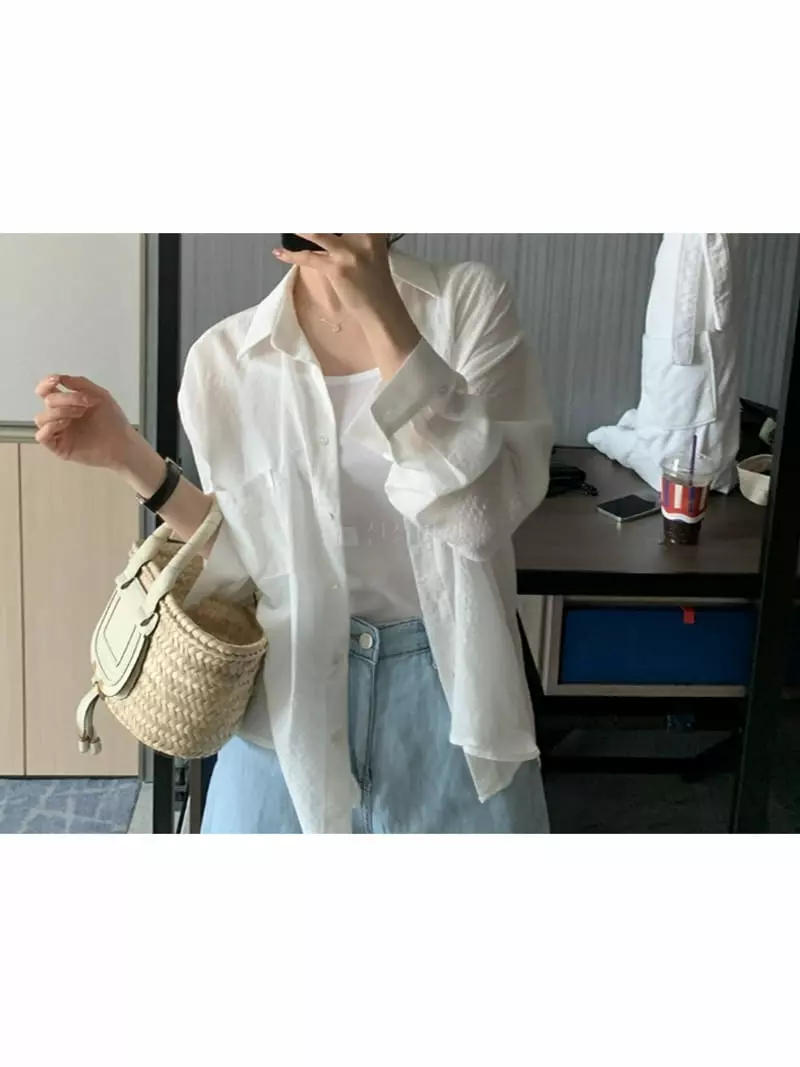 Nan - Korean Women Fashion - #womensfashion - Noted Shirt - 6