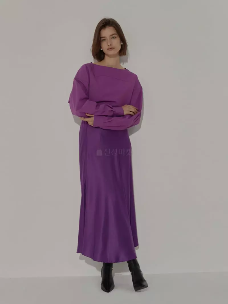 Neroli36 - Korean Women Fashion - #momslook - H Shatin Skirt - 6