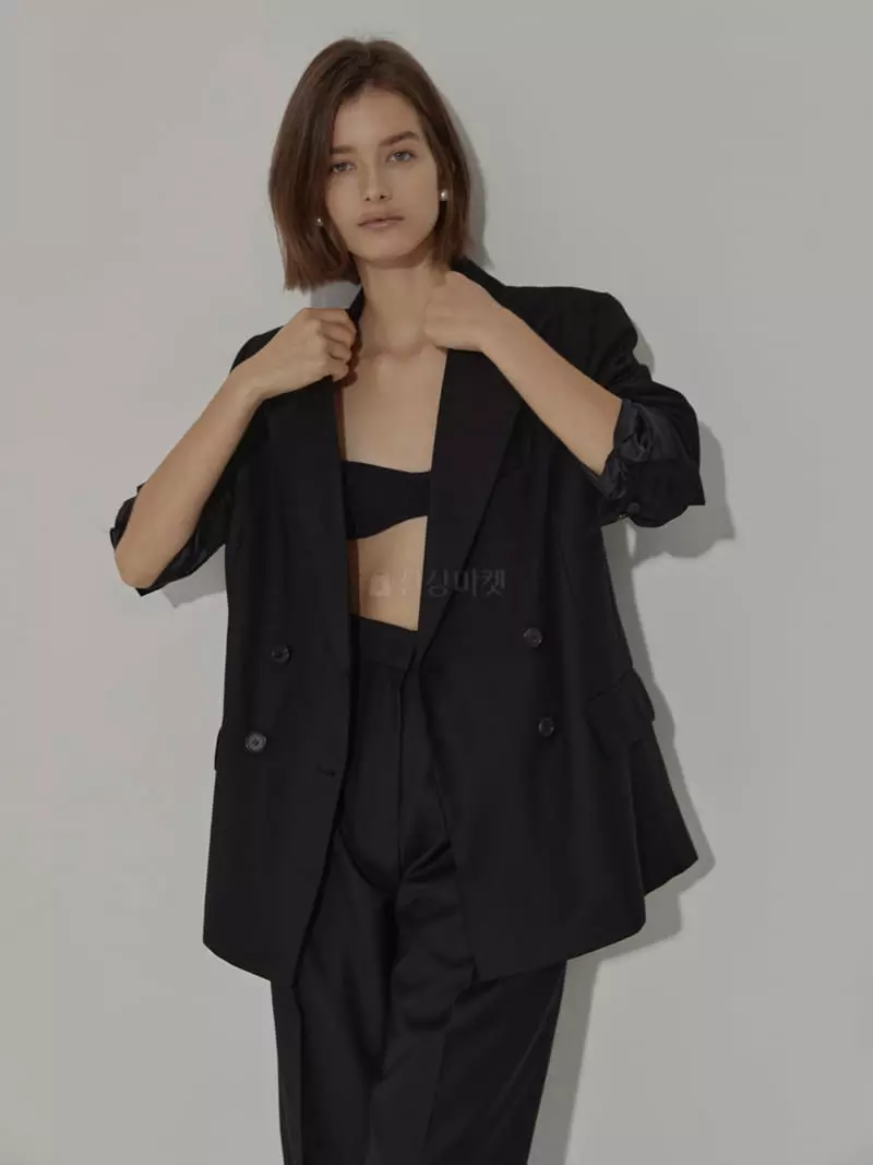 Neroli36 - Korean Women Fashion - #momslook - H Double Jacket - 2