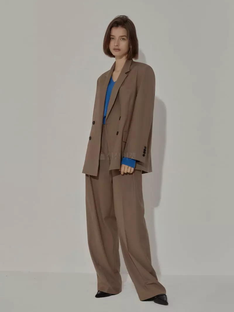 Neroli36 - Korean Women Fashion - #womensfashion - H Double Jacket - 4