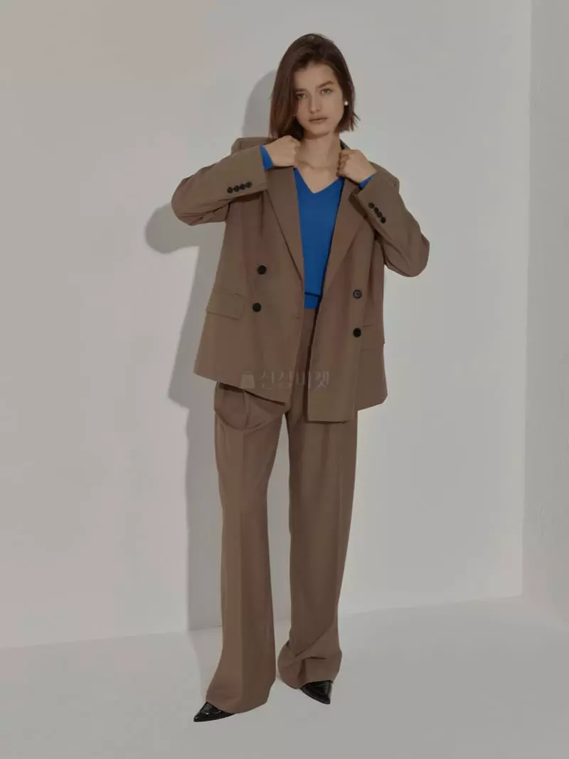 Neroli36 - Korean Women Fashion - #thatsdarling - Double Wrinkle Pants