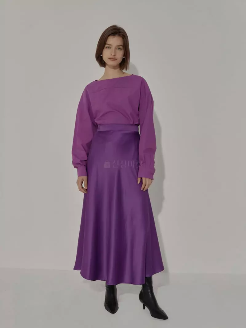 Neroli36 - Korean Women Fashion - #vintagekidsstyle - Square Neck Shirt - 5