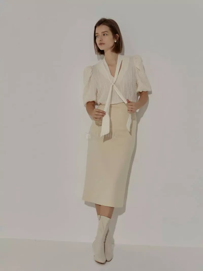 Neroli36 - Korean Women Fashion - #vintagekidsstyle - H Line Skirt - 3