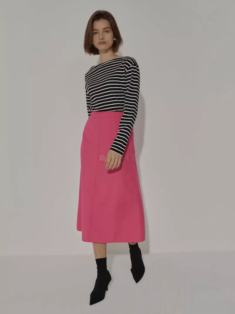 Neroli36 - Korean Women Fashion - #vintagekidsstyle - Marine Stripes Tee