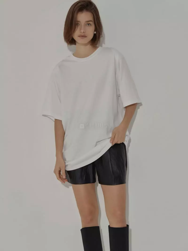 Neroli36 - Korean Women Fashion - #womensfashion - H Pad Tee
