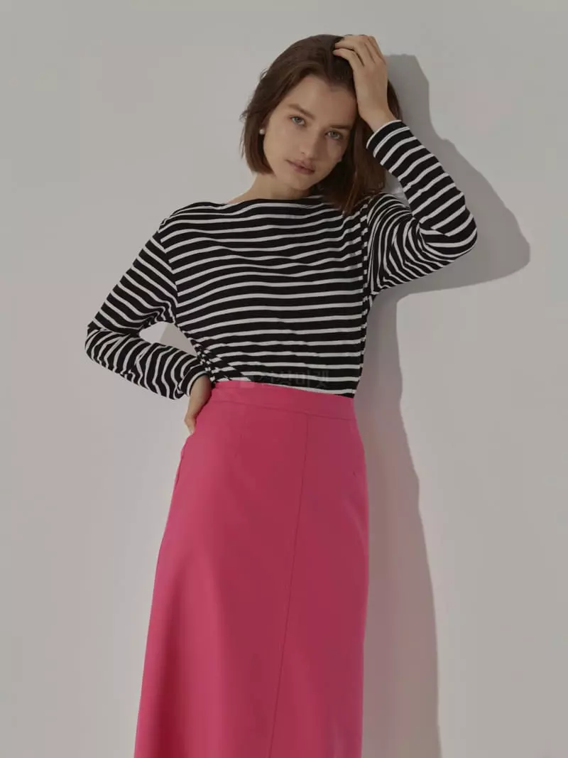 Neroli36 - Korean Women Fashion - #womensfashion - H Stitch A Line Skirt - 2