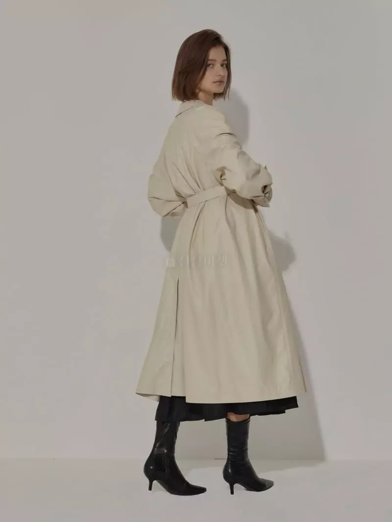 Neroli36 - Korean Women Fashion - #womensfashion - H Leather Coat - 8