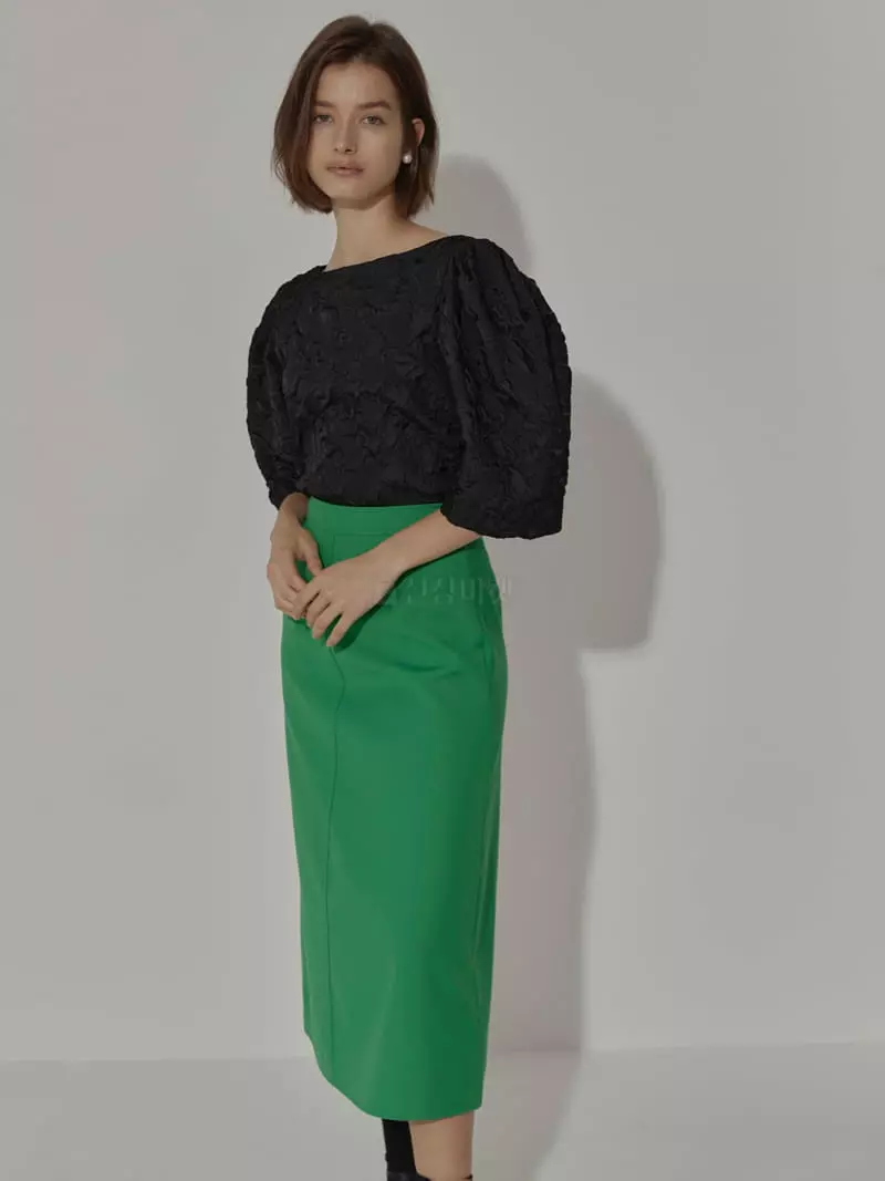 Neroli36 - Korean Women Fashion - #womensfashion - Jacquard Blouse
