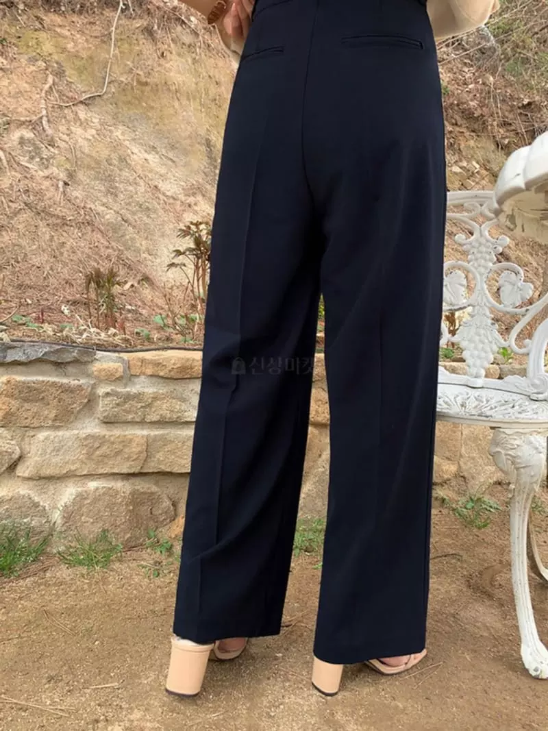 Neuf Nine - Korean Women Fashion - #womensfashion - Wrinke Pants - 4