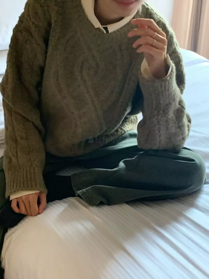 Neuf Nine - Korean Women Fashion - #momslook - More Knit Tee