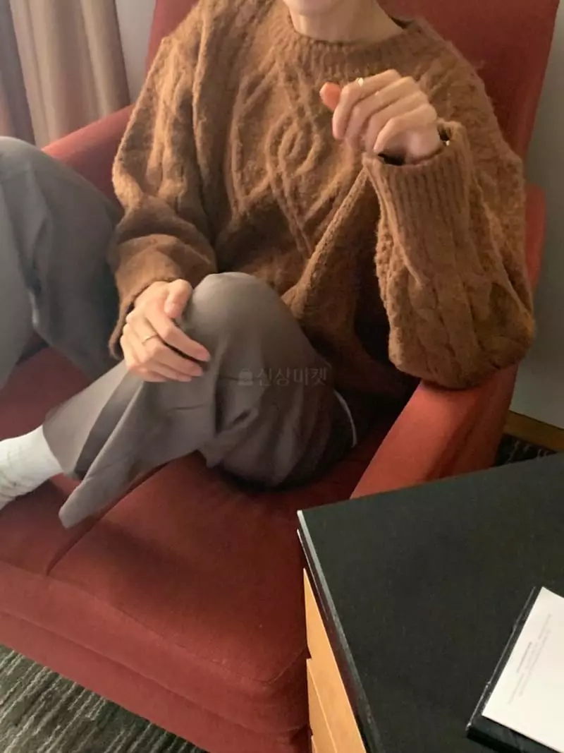 Neuf Nine - Korean Women Fashion - #momslook - More Knit Tee - 11
