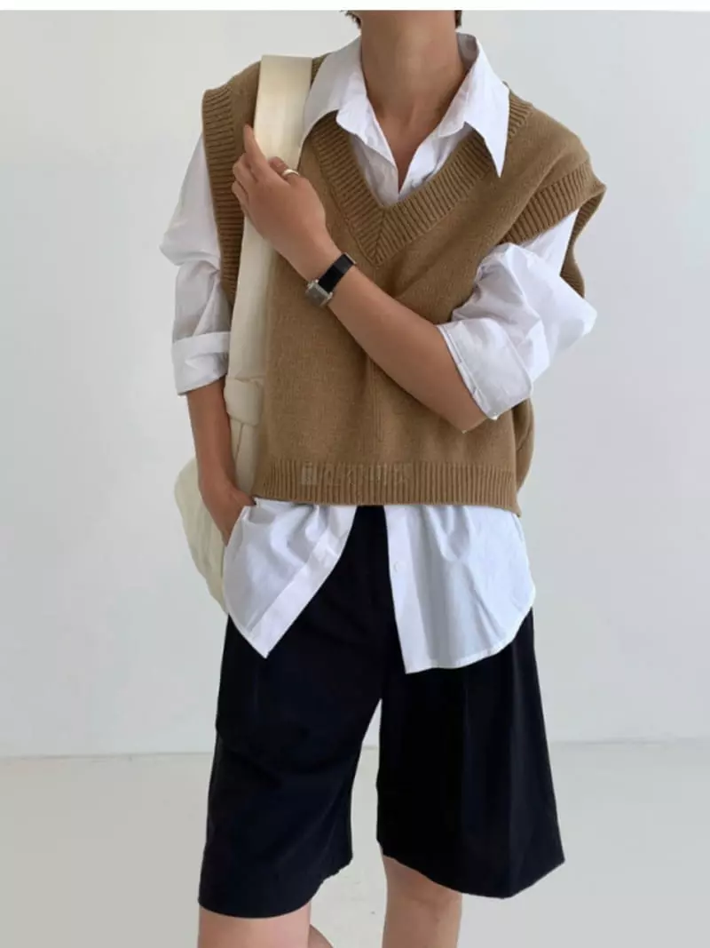 Neuf Nine - Korean Women Fashion - #momslook - Boxy Vest