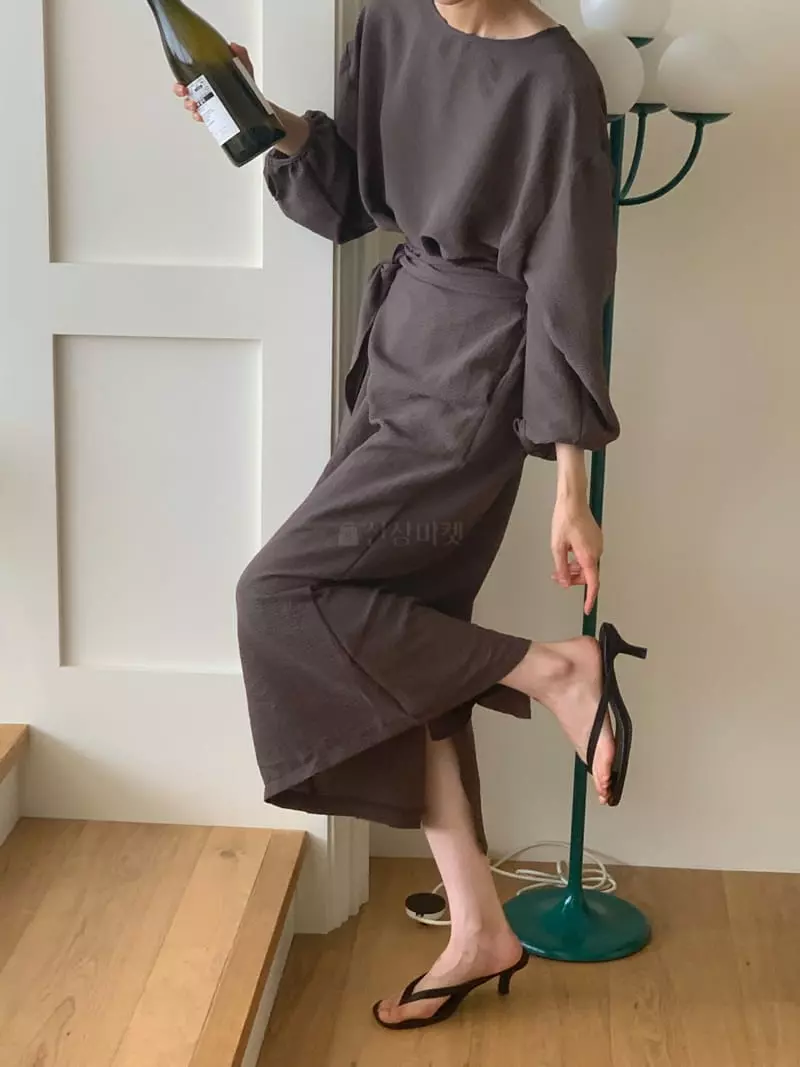 Neuf Nine - Korean Women Fashion - #momslook - Embo One-piece - 2