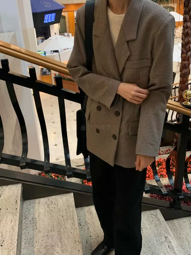 Neuf Nine - Korean Women Fashion - #momslook - Hound Jacket - 9
