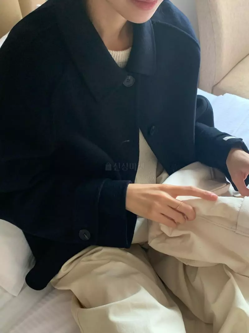 Neuf Nine - Korean Women Fashion - #momslook - Short Hand Made Coat - 10