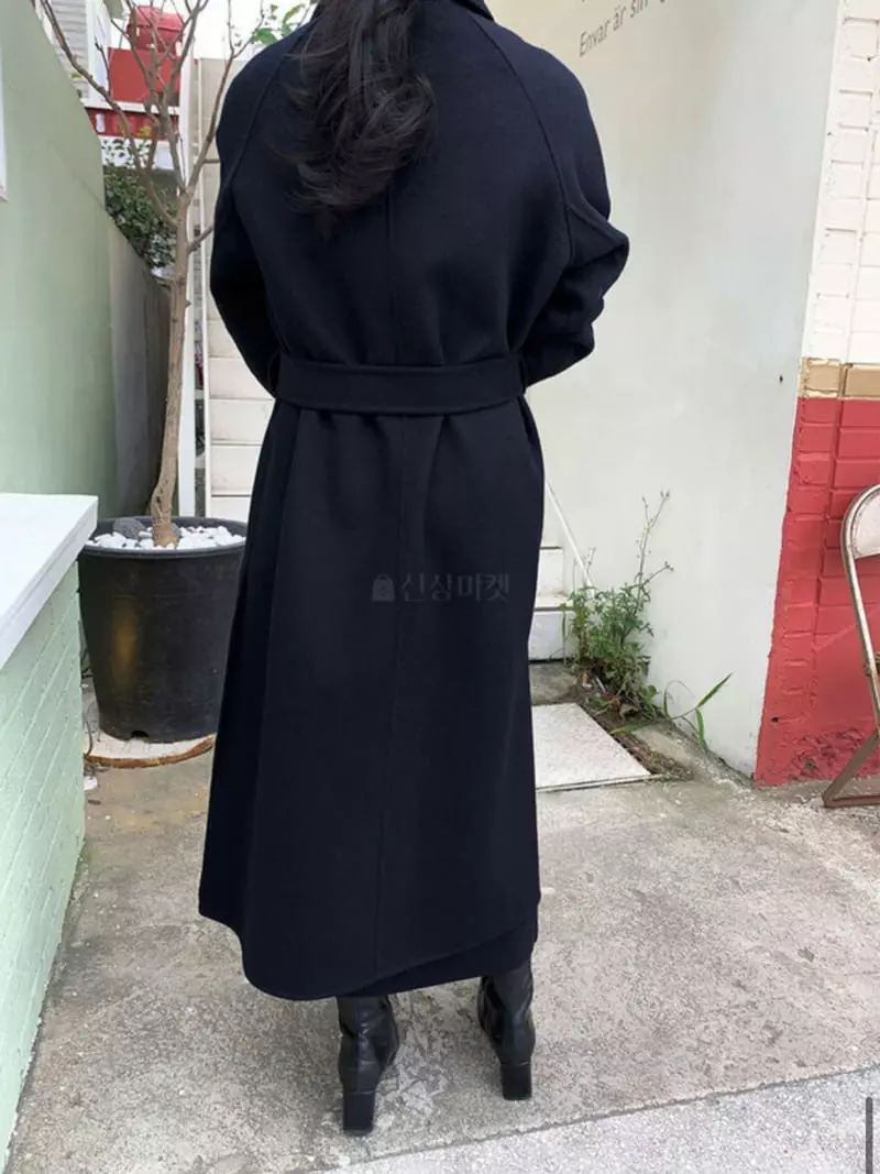 Neuf Nine - Korean Women Fashion - #momslook - Hidden Stitch Coat - 6