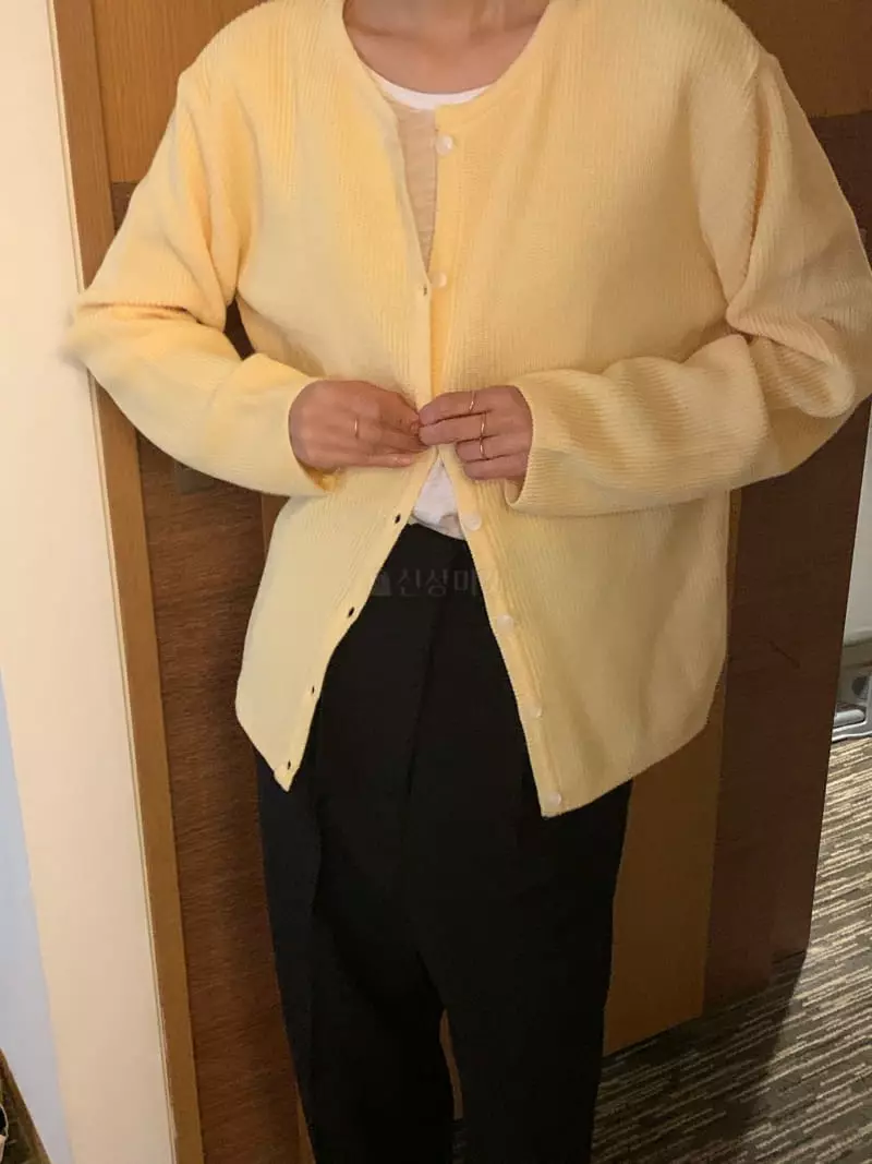 Neuf Nine - Korean Women Fashion - #momslook - Round Cardigan - 10