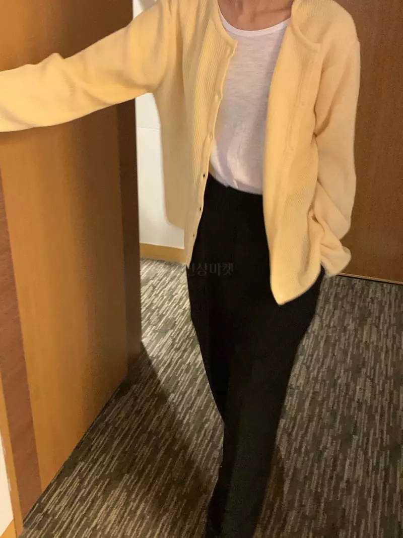 Neuf Nine - Korean Women Fashion - #momslook - Round Cardigan - 12