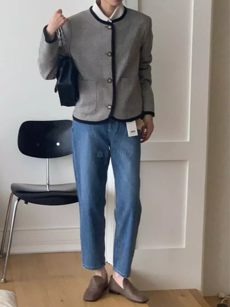 Neuf Nine - Korean Women Fashion - #pursuepretty - Nell Twid Jacket - 3