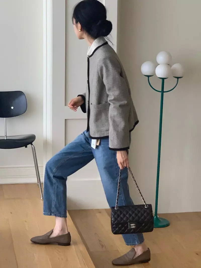Neuf Nine - Korean Women Fashion - #pursuepretty - Nell Twid Jacket - 4