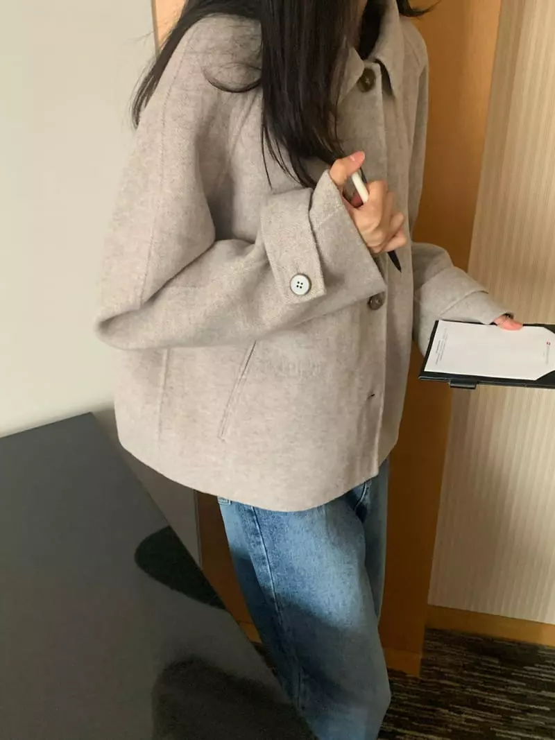 Neuf Nine - Korean Women Fashion - #shopsmall - Short Hand Made Coat