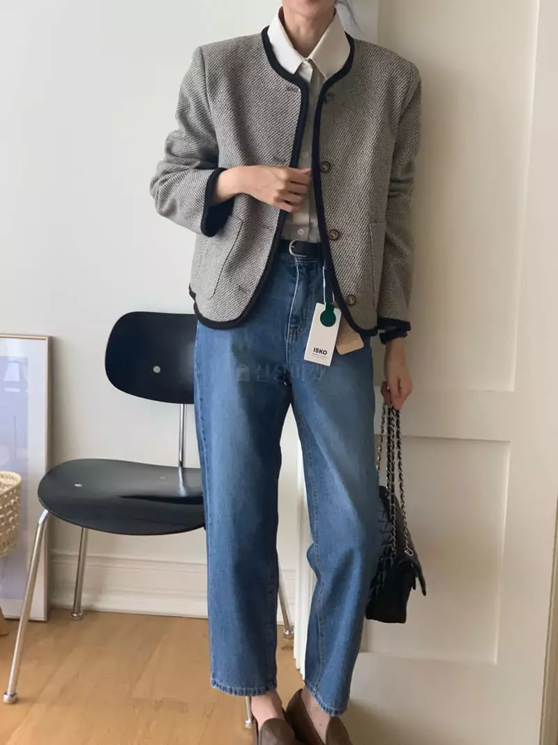 Neuf Nine - Korean Women Fashion - #shopsmall - Nell Twid Jacket - 6