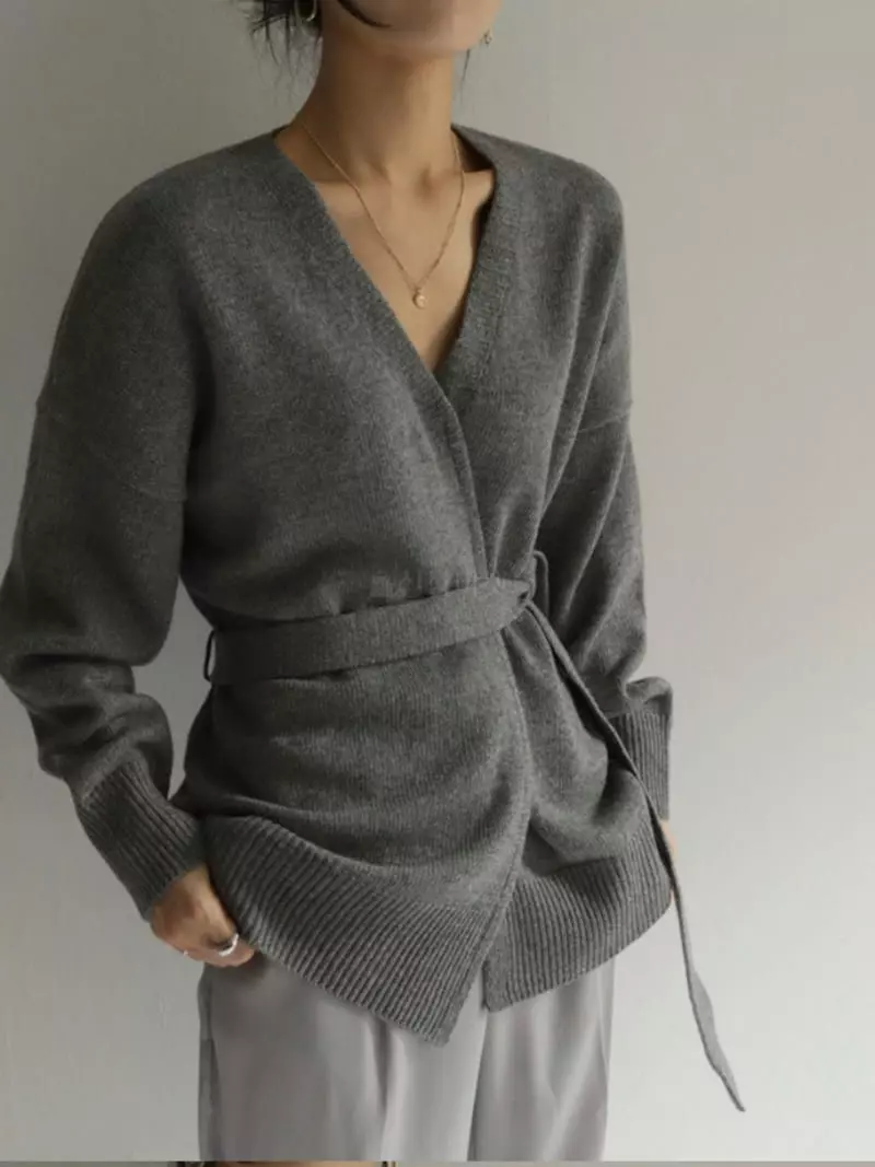Neuf Nine - Korean Women Fashion - #thatsdarling - Wrap Cardigan - 2