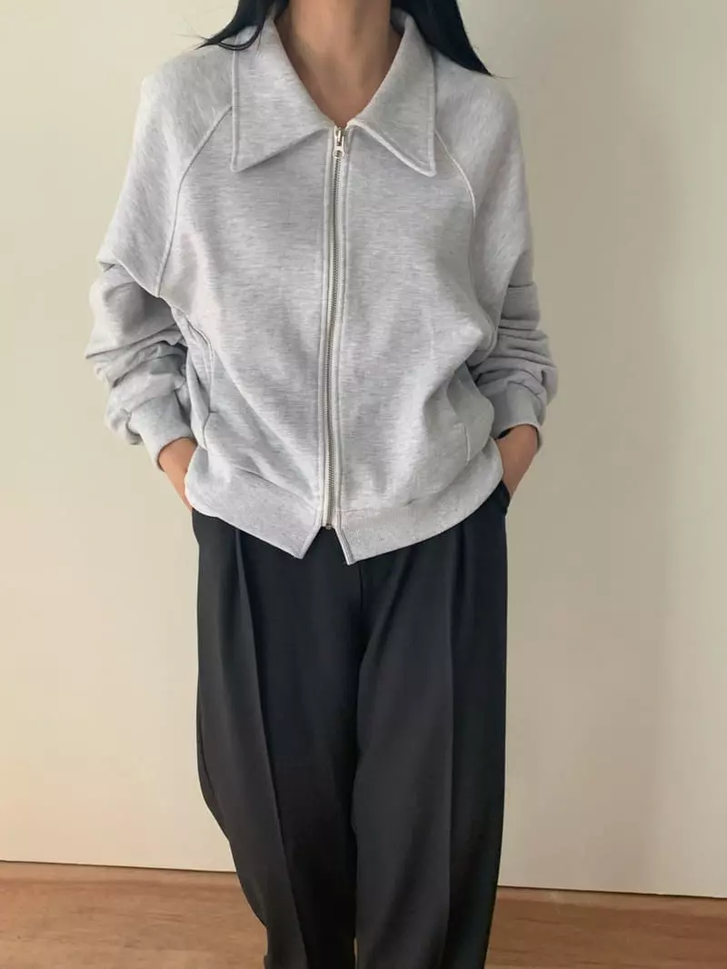 Neuf Nine - Korean Women Fashion - #thelittlethings - Collar Zip-up - 10